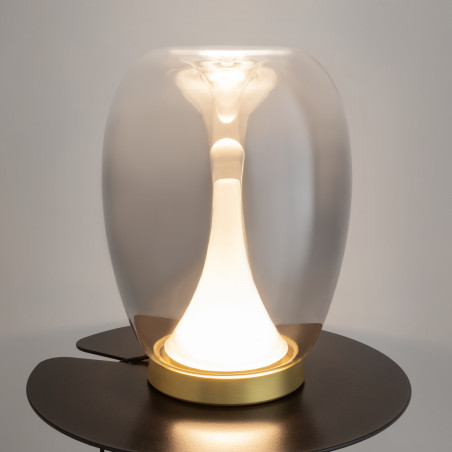 Lampa stołowa szklana złota MOD282TL-L15G3K z serii Splash - Lampy Maytoni