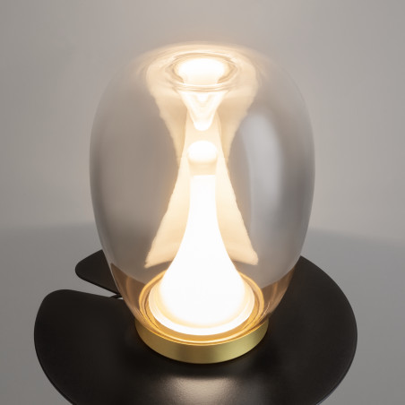 Lampa stołowa szklana złota MOD282TL-L15G3K z serii Splash - Lampy Maytoni