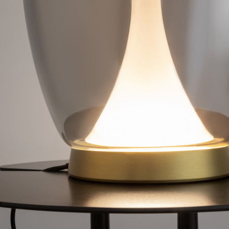 Lampa stołowa szklana złota MOD282TL-L15G3K z serii Splash - Lampy Maytoni