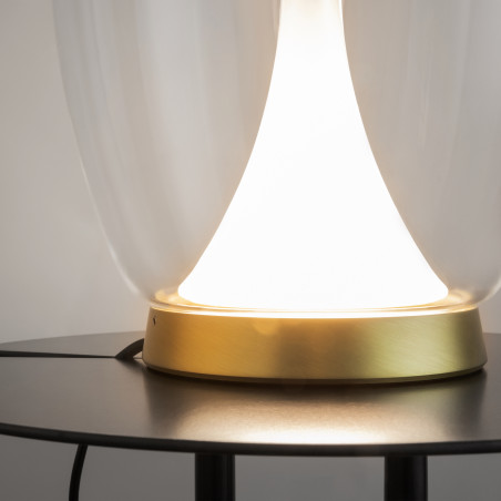 Lampa stołowa szklana złota MOD282TL-L15G3K1 z serii Splash - Lampy Maytoni
