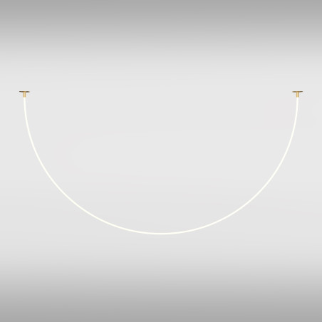 Lampa wisząca silikonowa złota MOD146PL-L40G3K z serii Tau - Lampy Maytoni
