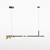 Lampa wisząca tekstylna czarna MOD166PL-L30GB3K z serii Tau - Lampy Maytoni