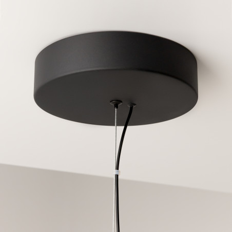 Lampa wisząca tekstylna czarna MOD166PL-L30GB3K z serii Tau - Lampy Maytoni