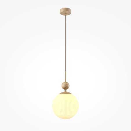 Lampa wisząca kamienna beżowa MOD453PL-01BG z serii TAVO - Lampy Maytoni