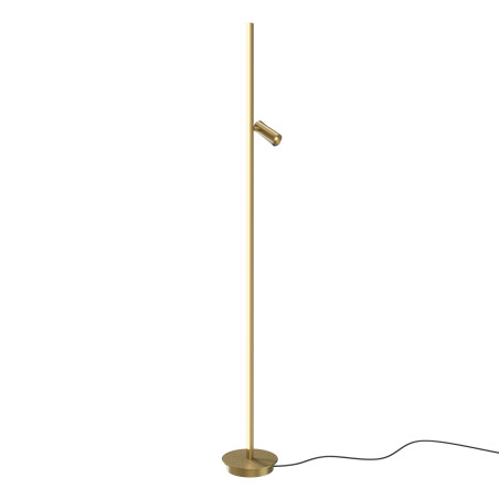 Lampa podłogowa metalowa mosiężna MOD395FL-L28BS3K z serii Thin - Lampy Maytoni