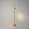 Lampa podłogowa metalowa mosiężna MOD395FL-L28BS3K z serii Thin - Lampy Maytoni