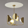 Lampa wisząca szklana mosiężna 6-punktowa MOD164PL-06BS z serii Tropic - Lampy Maytoni