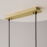 Lampa wisząca szklana złota 3-punktowa MOD411PL-03G z serii Vision - Lampy Maytoni