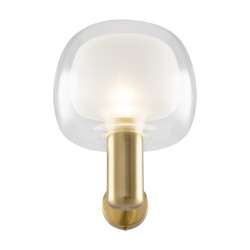Kinkiet szklany złoty MOD411WL-01G z serii Vision - Lampy Maytoni