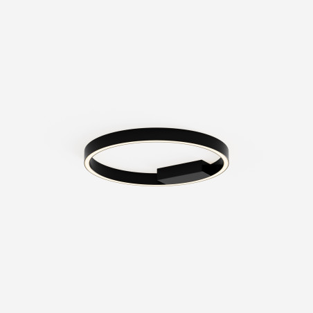 Plafon silikonowy czarny MOD058CL-L25BK z serii Rim - Lampy Maytoni