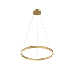 Lampa wisząca silikonowa mosiężna MOD058PL-L32BSK z serii Rim - Lampy Maytoni