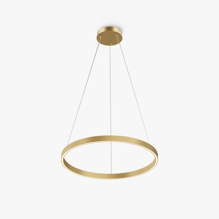 Lampa wisząca silikonowa mosiężna MOD058PL-L32BSK z serii Rim - Lampy Maytoni
