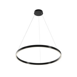 Lampa wisząca silikonowa czarna MOD058PL-L42BK z serii Rim - Lampy Maytoni