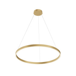 Lampa wisząca silikonowa mosiężna MOD058PL-L42BSK z serii Rim - Lampy Maytoni
