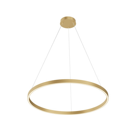 Lampa wisząca silikonowa mosiężna MOD058PL-L42BSK z serii Rim - Lampy Maytoni