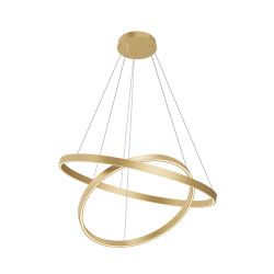 Lampa wisząca silikonowa mosiężna MOD058PL-L74BSK z serii Rim - Lampy Maytoni
