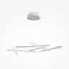 Lampa wisząca akrylowa biała 6-punktowa MOD016PL-L75W z serii Line - Lampy Maytoni