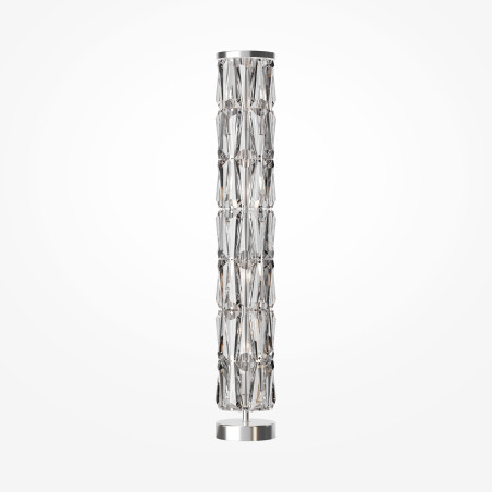 Lampa podłogowa kryształowa chromowana 8-punktowa MOD043FL-08CH z serii Puntes - Lampy Maytoni