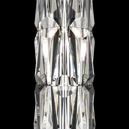 Lampa podłogowa kryształowa chromowana 8-punktowa MOD043FL-08CH z serii Puntes - Lampy Maytoni