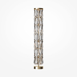 Lampa podłogowa kryształowa złota 8-punktowa MOD043FL-08G z serii Puntes - Lampy Maytoni