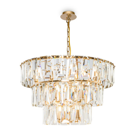 Lampa wisząca kryształowa złota 18-punktowa MOD043PL-18G z serii Puntes - Lampy Maytoni