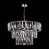 Lampa wisząca kryształowa chromowana 18-punktowa MOD043PL-18CH z serii Puntes - Lampy Maytoni
