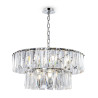 Lampa wisząca kryształowa chromowana 12-punktowa MOD043PL-12CH z serii Puntes - Lampy Maytoni