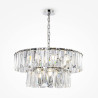 Lampa wisząca kryształowa chromowana 12-punktowa MOD043PL-12CH z serii Puntes - Lampy Maytoni