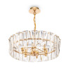 Lampa wisząca kryształowa złota 6-punktowa MOD043PL-06G z serii Puntes - Lampy Maytoni