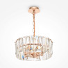Lampa wisząca kryształowa złota 4-punktowa MOD043PL-04G z serii Puntes - Lampy Maytoni