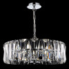 Lampa wisząca kryształowa chromowana 6-punktowa MOD043PL-06CH z serii Puntes - Lampy Maytoni