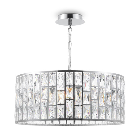 Lampa wisząca kryształowa chromowana 4-punktowa MOD184-PL-04-CH z serii Gelid - Lampy Maytoni