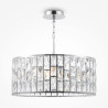 Lampa wisząca kryształowa chromowana 4-punktowa MOD184-PL-04-CH z serii Gelid - Lampy Maytoni