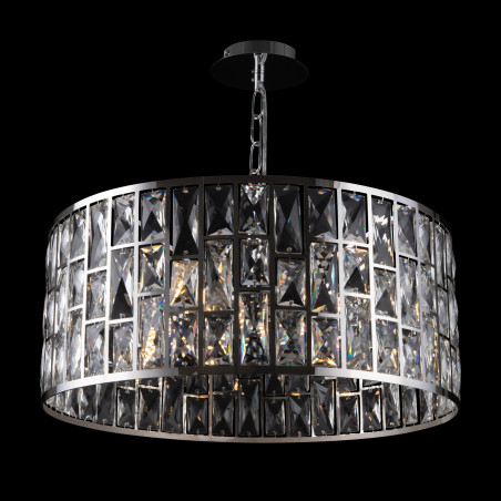 Lampa wisząca kryształowa chromowana 4-punktowa MOD184-PL-04-CH z serii Gelid - Lampy Maytoni