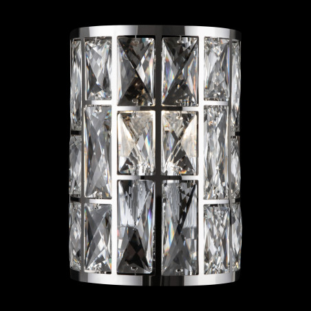Kinkiet kryształowy chromowany MOD184-WL-01-CH z serii Gelid - Lampy Maytoni