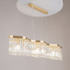 Lampa wisząca kryształowa złota 6-punktowa DIA005PL-06G z serii Dune - Lampy Maytoni
