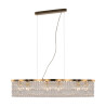 Lampa wisząca kryształowa złota 6-punktowa DIA005PL-06G z serii Dune - Lampy Maytoni