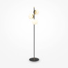 Lampa podłogowa szklana czarna 3-punktowa MOD048FL-03G z serii Nostalgia - Lampy Maytoni