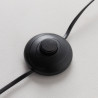 Lampa podłogowa szklana czarna 3-punktowa MOD048FL-03G z serii Nostalgia - Lampy Maytoni