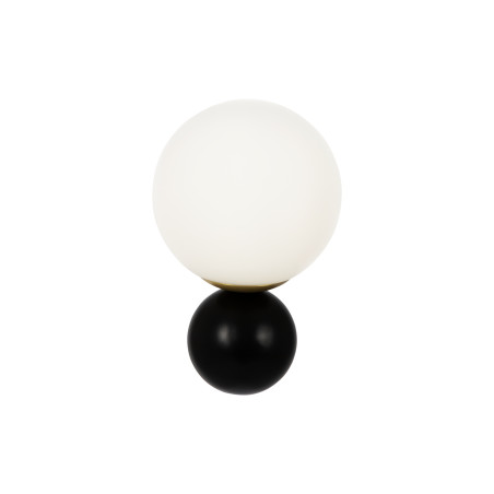 Kinkiet szklany czarny MOD048WL-01G z serii Nostalgia - Lampy Maytoni