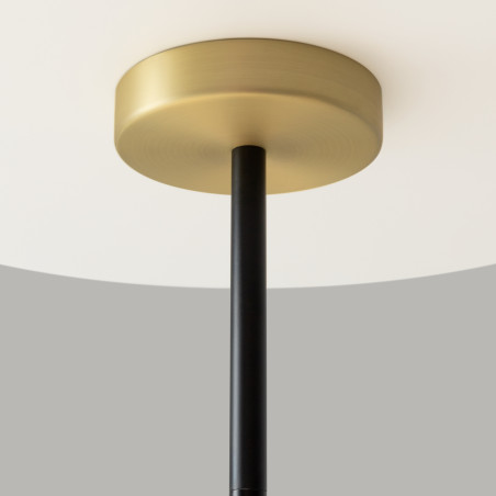Lampa wisząca szklana czarna 6-punktowa MOD048PL-06G z serii Nostalgia - Lampy Maytoni