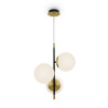 Lampa wisząca szklana czarna 3-punktowa MOD048PL-03G z serii Nostalgia - Lampy Maytoni
