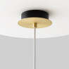 Lampa wisząca szklana czarna 3-punktowa MOD048PL-03G z serii Nostalgia - Lampy Maytoni