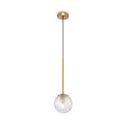 Lampa wisząca szklana mosiężna MOD061PL-01BS1 z serii Ligero - Lampy Maytoni