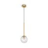 Lampa wisząca szklana mosiężna MOD061PL-01BS1 z serii Ligero - Lampy Maytoni
