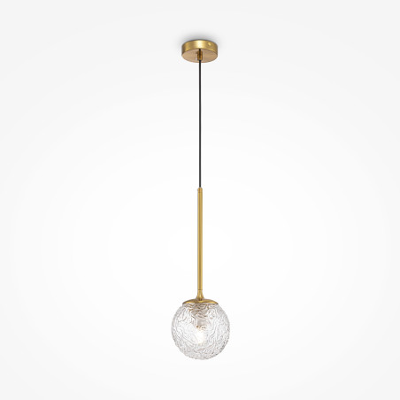 Lampa wisząca szklana mosiężna MOD061PL-01BS1 z serii Ligero - Lampy Maytoni