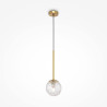 Lampa wisząca szklana mosiężna MOD061PL-01BS1 z serii Ligero - Lampy Maytoni