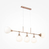Lampa wisząca szklana złota 5-punktowa MOD221PL-05G z serii Erich - Lampy Maytoni