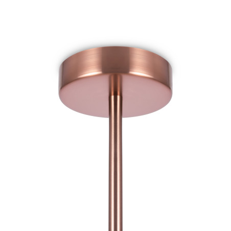 Lampa wisząca szklana mosiężna 3-punktowa MOD221PL-03BS z serii Erich - Lampy Maytoni