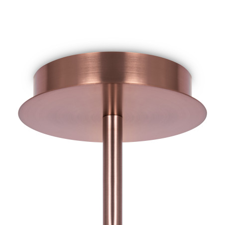 Lampa wisząca szklana mosiężna 10-punktowa MOD221PL-10G z serii Erich - Lampy Maytoni